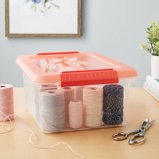 14 5qt Storage Bin With Lid By Simply Tidy Michaels 14-5qt-storage-bin-with-lid-by-simply-tidy-michaels